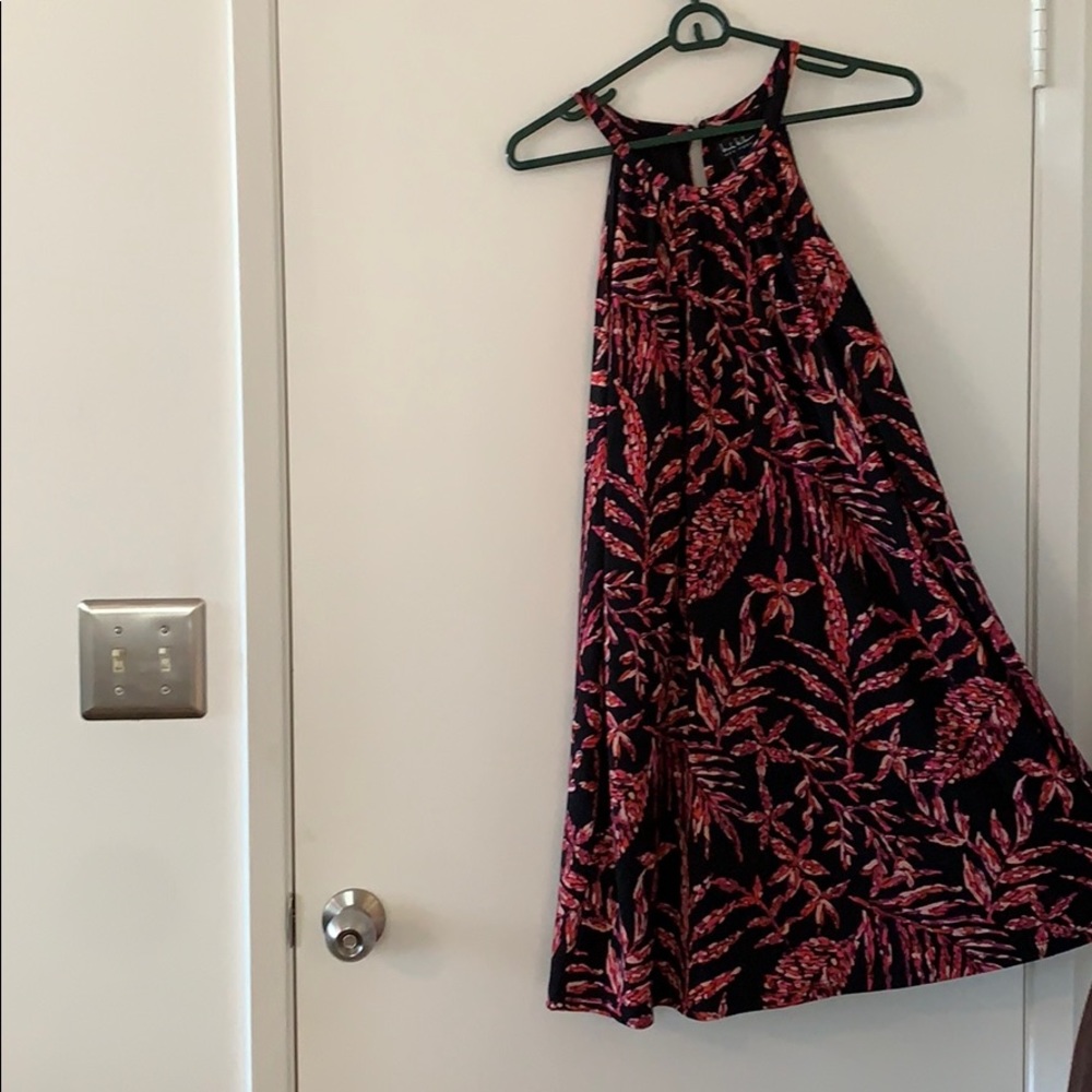 Colorful Floral Dress- NWOT